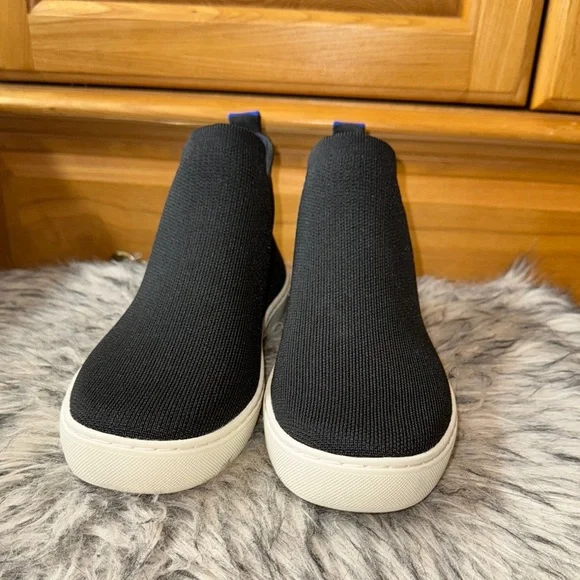 Rothy's Black Slide on Chelsea Ankle Boots - Picture 2 of 5